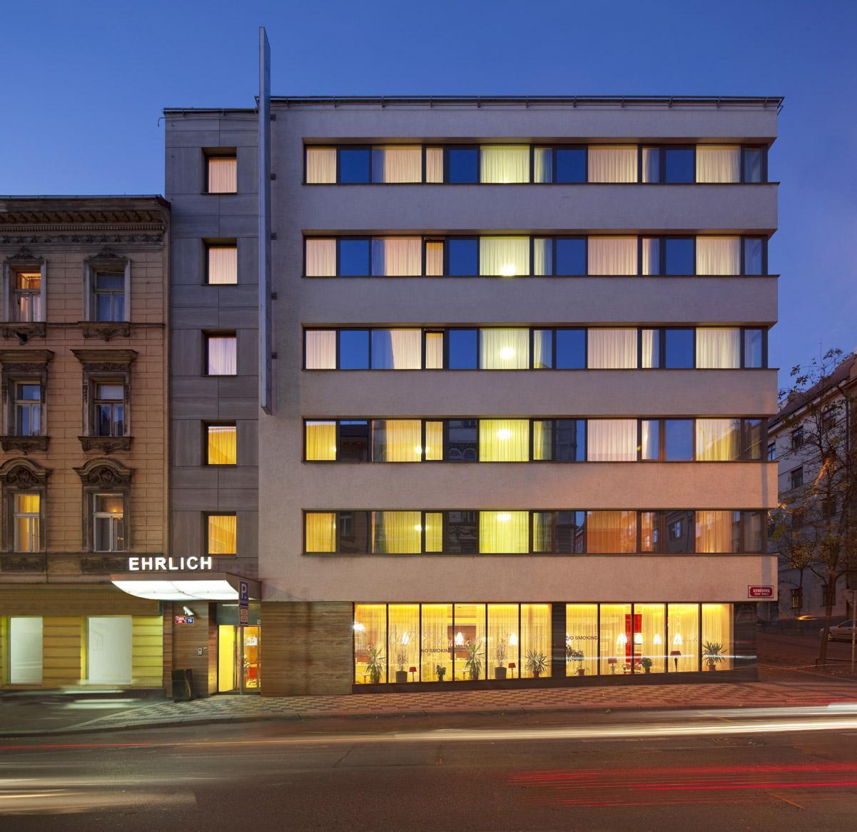 Hotel Ehrlich Praha Bagian luar foto
